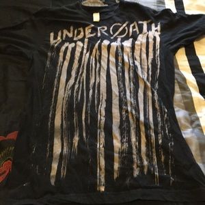 underoath band t